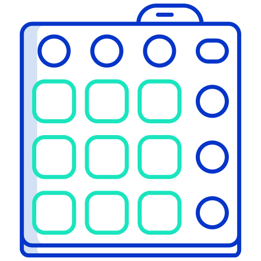 Launchpad Generic color outline icon