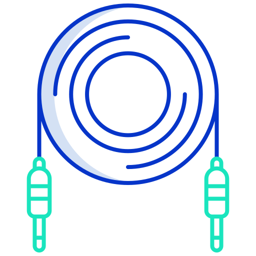 kabel Generic color outline icoon