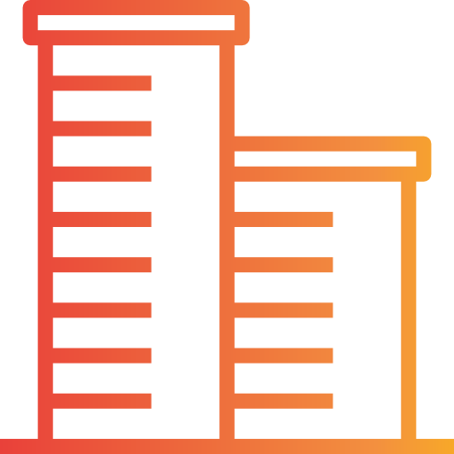 budynek itim2101 Gradient ikona
