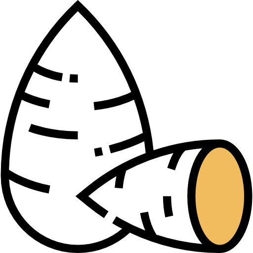 Potato Meticulous Yellow shadow icon