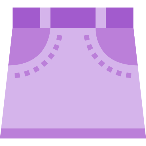 Skirt itim2101 Flat icon