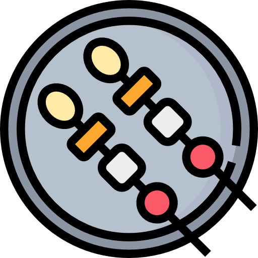 Skewer Meticulous Lineal Color icon
