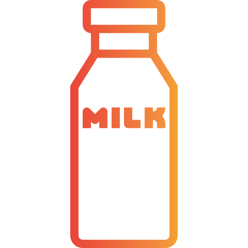 Молоко itim2101 Gradient иконка