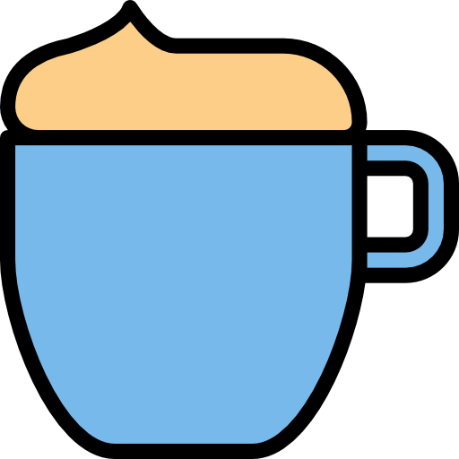 taza de café itim2101 Lineal Color icono