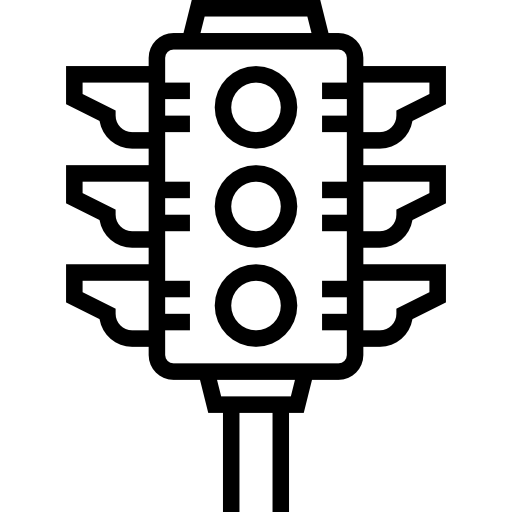 信号機 Meticulous Line icon