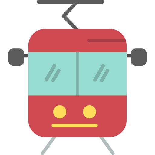 tram Generic Flat icoon