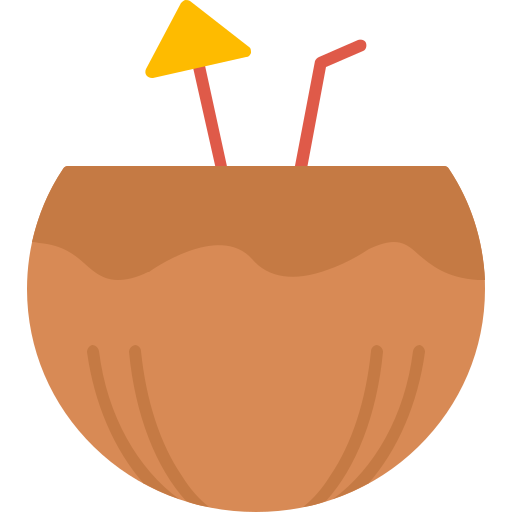코코넛 음료 Generic Flat icon