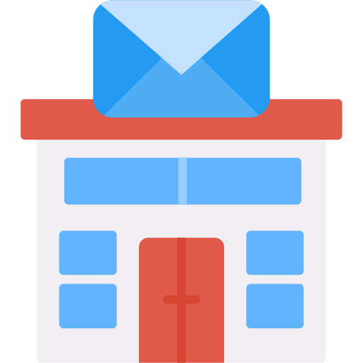 Почтовое отделение Generic Flat иконка
