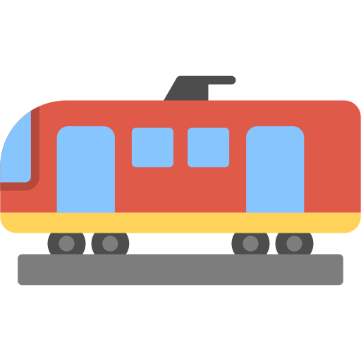 treno ad alta velocità Generic Flat icona