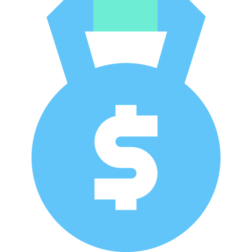 빚 Generic Blue icon