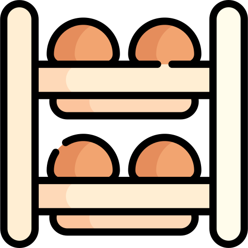 Rack Kawaii Lineal color icon