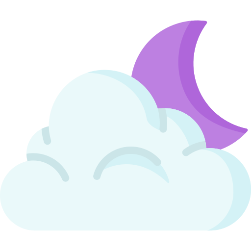 Cloudy Special Flat icon