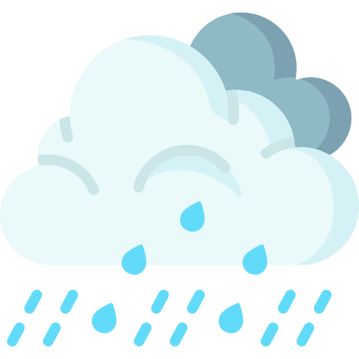 Heavy rain Special Flat icon