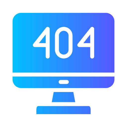 Ошибка 404 Generic Flat Gradient иконка
