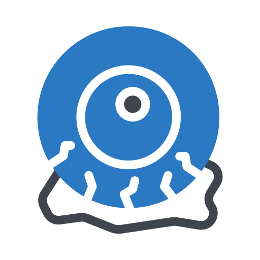 siniestro Generic Blue icono