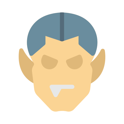 vampier Generic Flat icoon