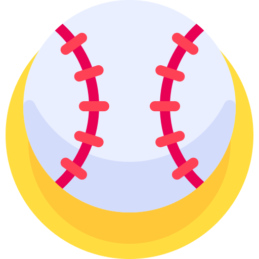 base-ball Detailed Flat Circular Flat Icône