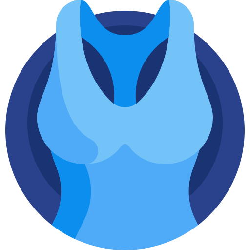 Swimsuit Detailed Flat Circular Flat icon
