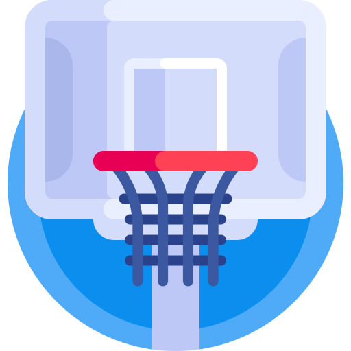 basketball Detailed Flat Circular Flat Icône