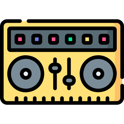 djミキサー Special Lineal color icon
