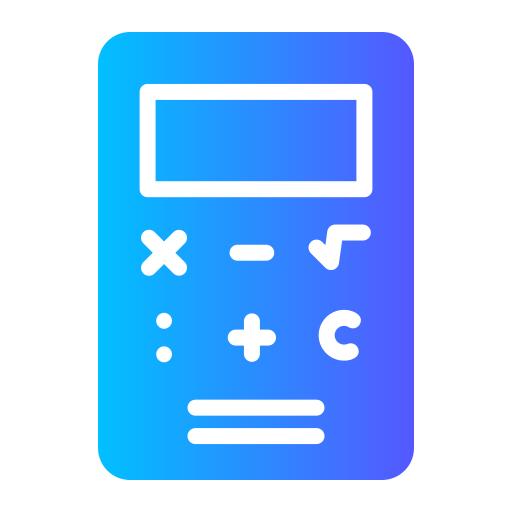 taschenrechner Generic Flat Gradient icon