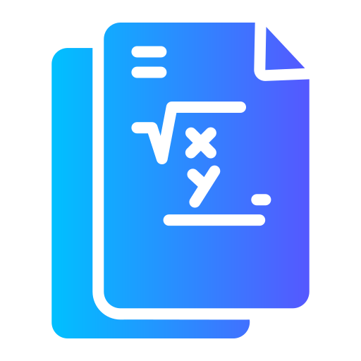 matematica Generic Flat Gradient icona