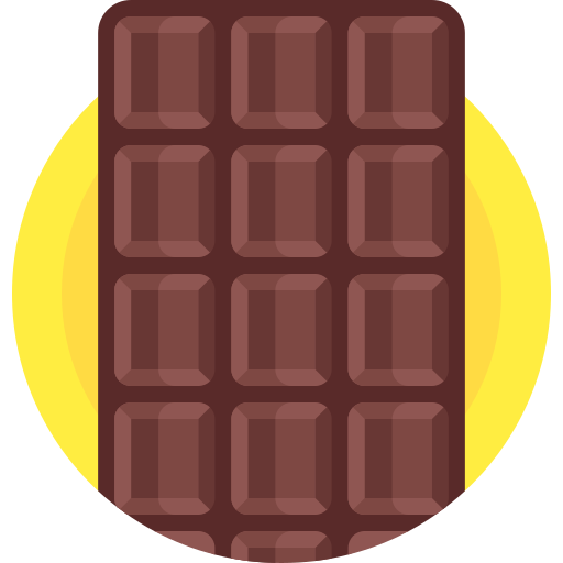 chocolate Detailed Flat Circular Flat icon