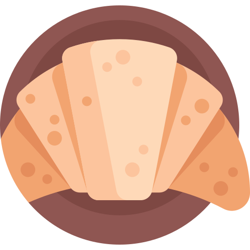 Croissant Detailed Flat Circular Flat icon