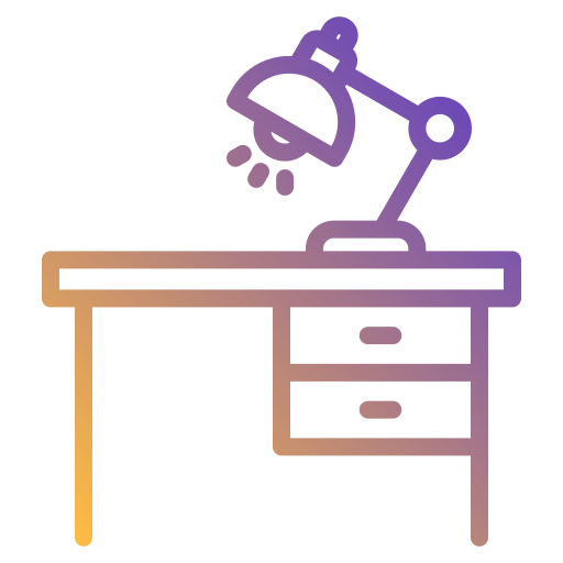 Desk Generic Gradient icon
