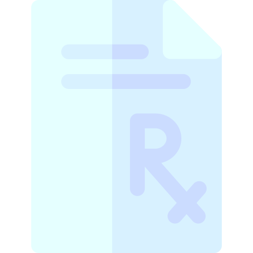 prescripción Basic Rounded Flat icono