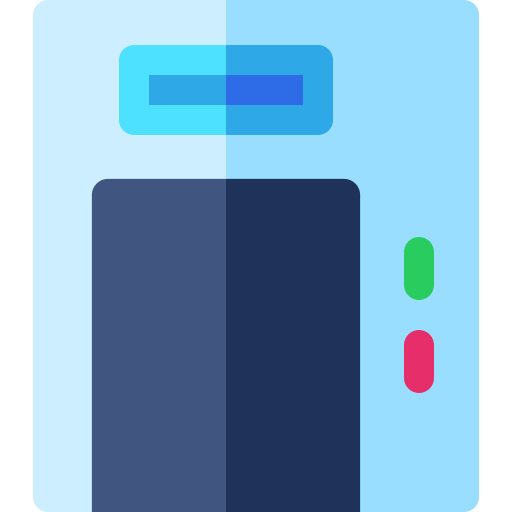 엘리베이터 Basic Rounded Flat icon