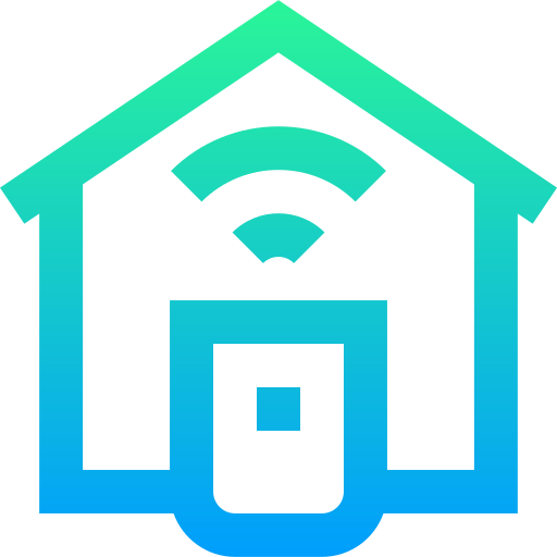 home automation Super Basic Straight Gradient icon