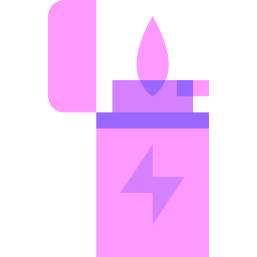 Lighter Basic Sheer Flat icon