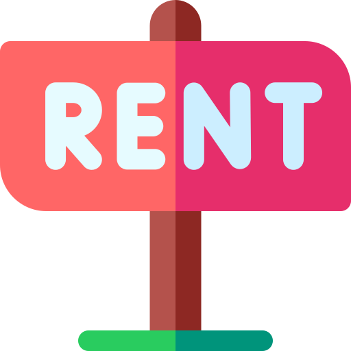 Rent Basic Rounded Flat icon