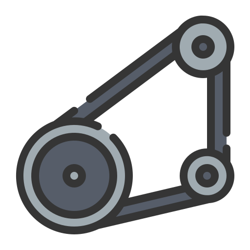 Приводной ремень Generic Outline Color иконка