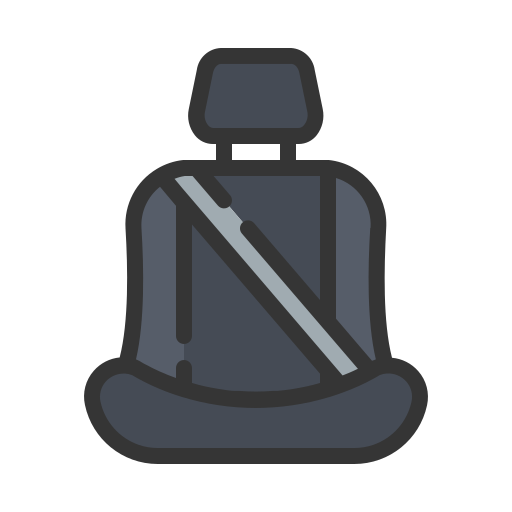 Seat Generic Outline Color icon