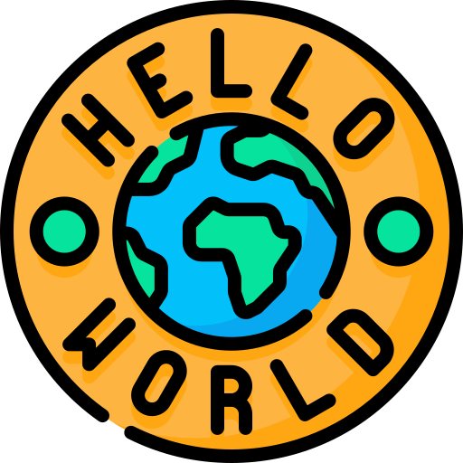 Hello world Special Lineal color icon