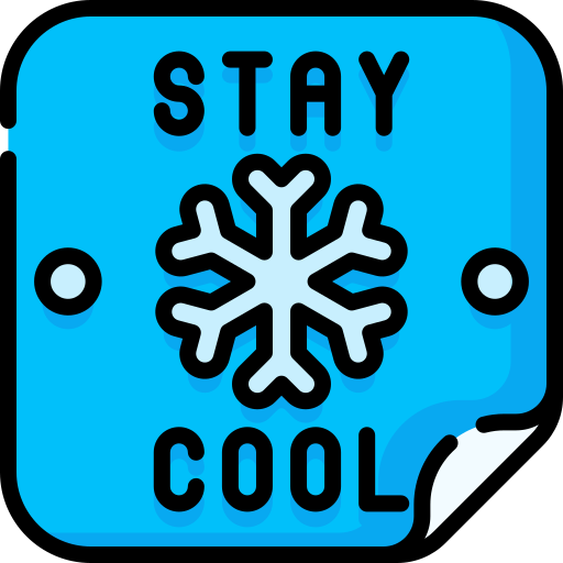Stay cool Special Lineal color icon