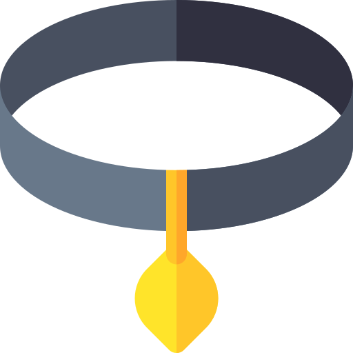 ネックレス Basic Rounded Flat icon