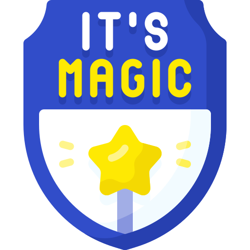 het is magie Special Flat icoon