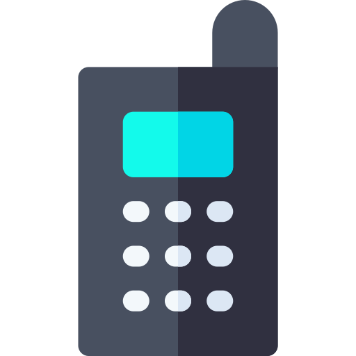 mobiele telefoon Basic Rounded Flat icoon