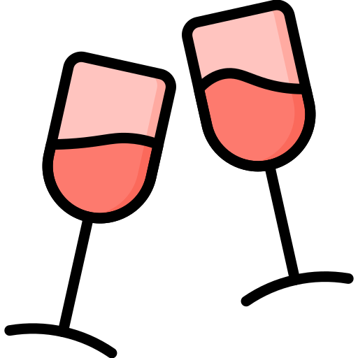 Alcohol Generic Outline Color icon