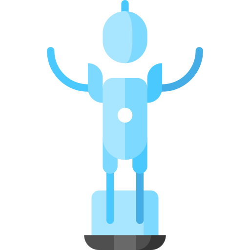 bot Puppet Characters Flat icon
