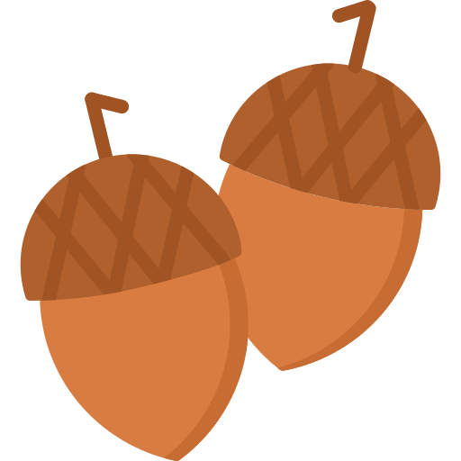 Acorn Generic Flat icon