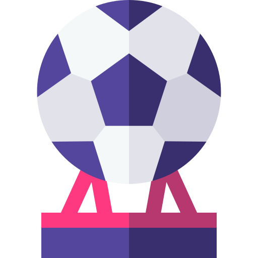 Soccer ball Basic Straight Flat icon
