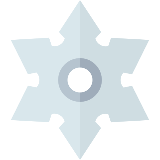 szurikeny Basic Straight Flat ikona