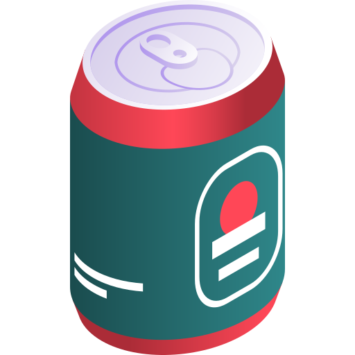 맥주 Gradient Isometric Gradient icon