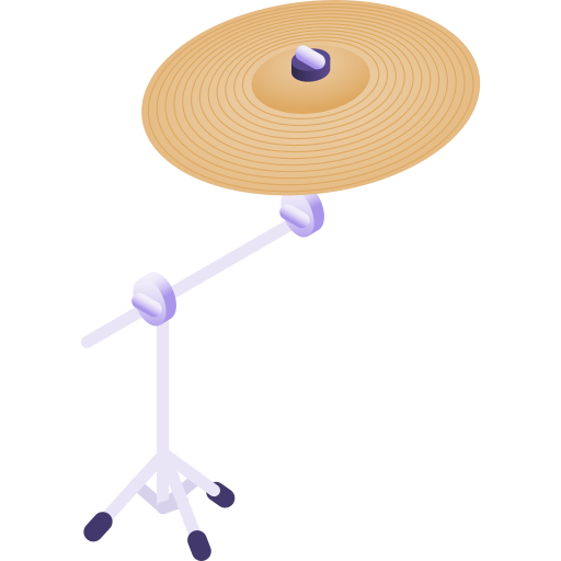 cymbale Gradient Isometric Gradient Icône