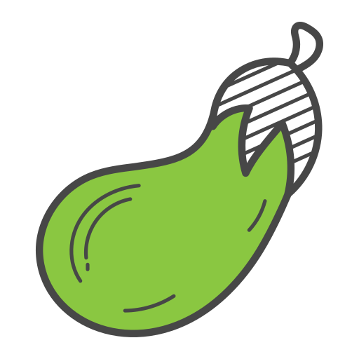 Eggplant Generic Fill & Lineal icon