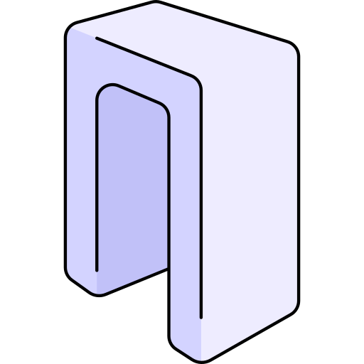 detector de metales Generic Thin Outline Color icono
